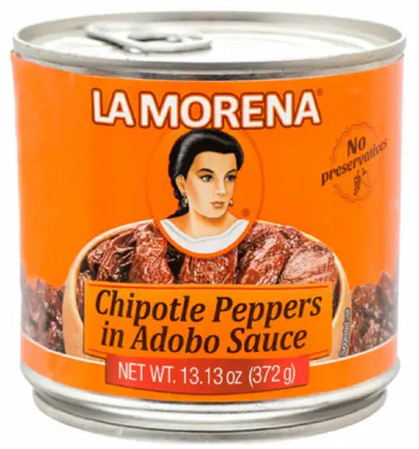 LA MORENA CHILES CHIPOTLE EN ADOBO 12 LATAS DE 13.13 ONZAS (Precio Unit. $3.67)