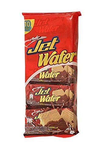 JET WAFER VANILLA BAG 24 BOLSAS DE 10 UNIDADES POR 10 7.7 OZ (Precio Unit. $4.28)