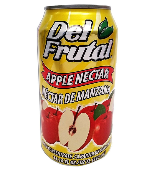 DEL FRUTAL NECTAR MANZANA 1 CAJA DE 24 LATAS DE 11.6 OZ CADA LATA
