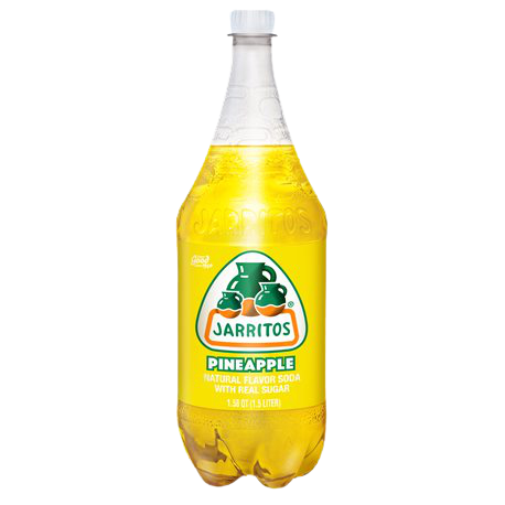 JARRITOS PINEAPPLE 8 BOTELLAS DE 1.5 LITROS (Precio Unit. $1.90)