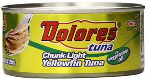 DOLORES TUNA IN OIL 24 LASTA DE 10 ONZAS (Precio Unit. $3.62)