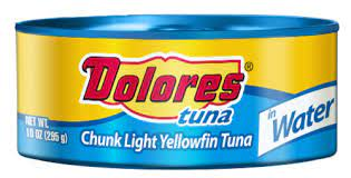DOLORES TUNA IN WATER 24 LATAS DE 10 ONZAS (Precio Unit. $3.62)