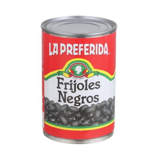 LA PREFERIDA FRIJOLES NEGROS 12 LATAS DE 50 ONZAS (Precio Unit. $4.05)