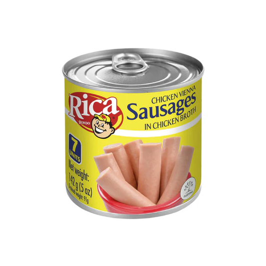 RICA SALCHICHA VIENA 48 LATAS DE 5 OZ (Precio Unit. $1.03)