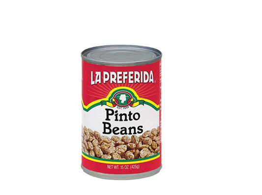 LA PREFERIDA PINTO BEANS 24 LATAS DE 15 OZ (Precio Unit. $1.20)