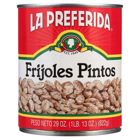 LA PREFERIDA PINTO BEANS 12 LATAS DE 29 ONZAS (Precio Unit. $2.44)