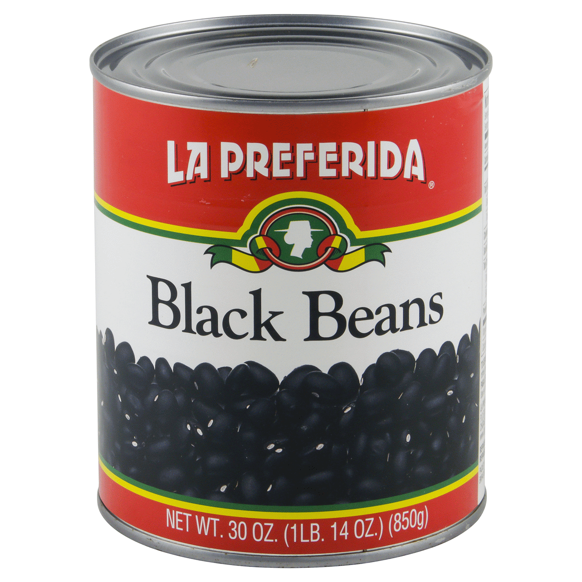 LA PREFERIDA BLACK BEANS 12 LATAS DE 30 ONZAS (Precio Unit. $2.44)