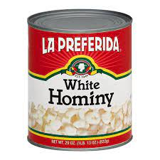 LA PREFERIDA WHITE HOMINY 12 LATAS 29 ONZAS (Precio Unit. $2.33)