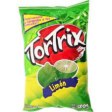 TORTRIX LIMON 32 PAQUETES DE 6 ONZAS (Precio Unit. $2.56)