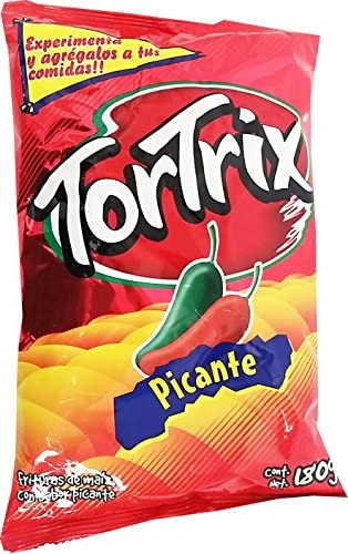 TORTRIX PICANTE 32 PAQUETES DE 6 ONZAS (Precio Unit. $2.56)