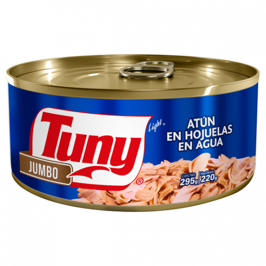 TUNY ATUN AGUA JUMBO 24 LATAS DE 10 OZ (Precio Unit. $3.30)
