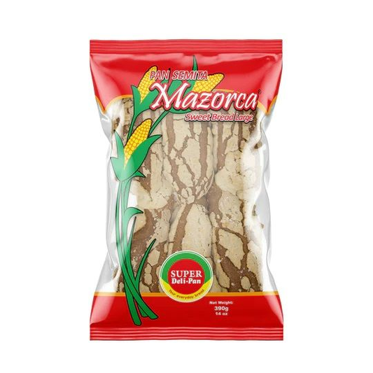 DE MI PAIS SEMITA MAZORCA 8 PAQUETES DE 13.76 ONZAS (Precio Unit. $3.86)