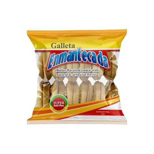 DE MI PAIS ENMANTECADA 12 PAQUETES DE 12.87 ONZAS (Precio Unit. $3.80)