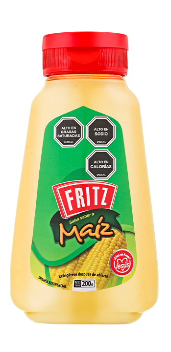 FRITZ SALSA MAIZ 12 BOTELLAS POR 8.4 ONZAS (Precio Unit. $5.07)