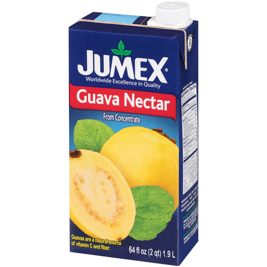 JUMEX 8 BOTELLAS 64 ONZAS GUAVA (Precio Unit. $3.19)