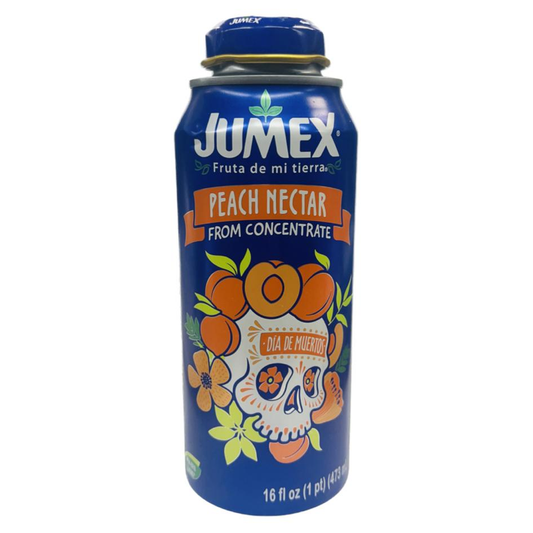 JUMEX PEACH 1 CAJA DE 12 LATAS CADA LATA DE 16 OZ