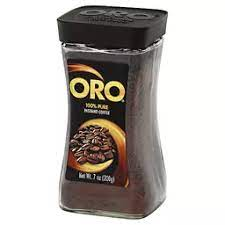 ORO CAFE INSTANTANEO 6 FRASCOS DE 7 OZ (Precio Unit. $8.07)