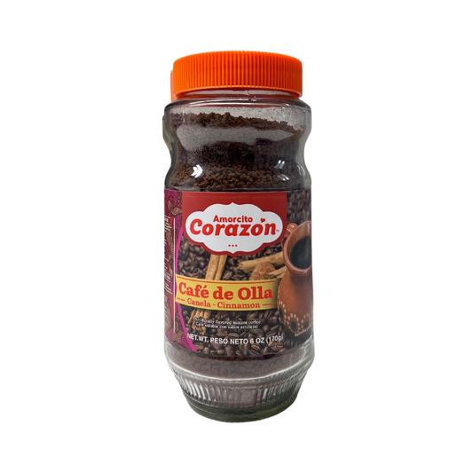 AMORCITO CORAZON CAFE DE OLLA  6 FRASCOS DE 6 OZ (Precio Unit. $6.98)