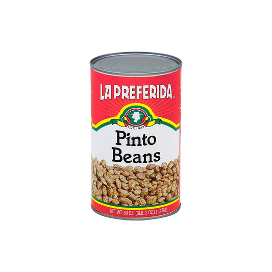 LA PREFERIDA FRIJOLES PINTOS 12 LATAS DE 50 ONZAS (Precio Unit. $3.97)