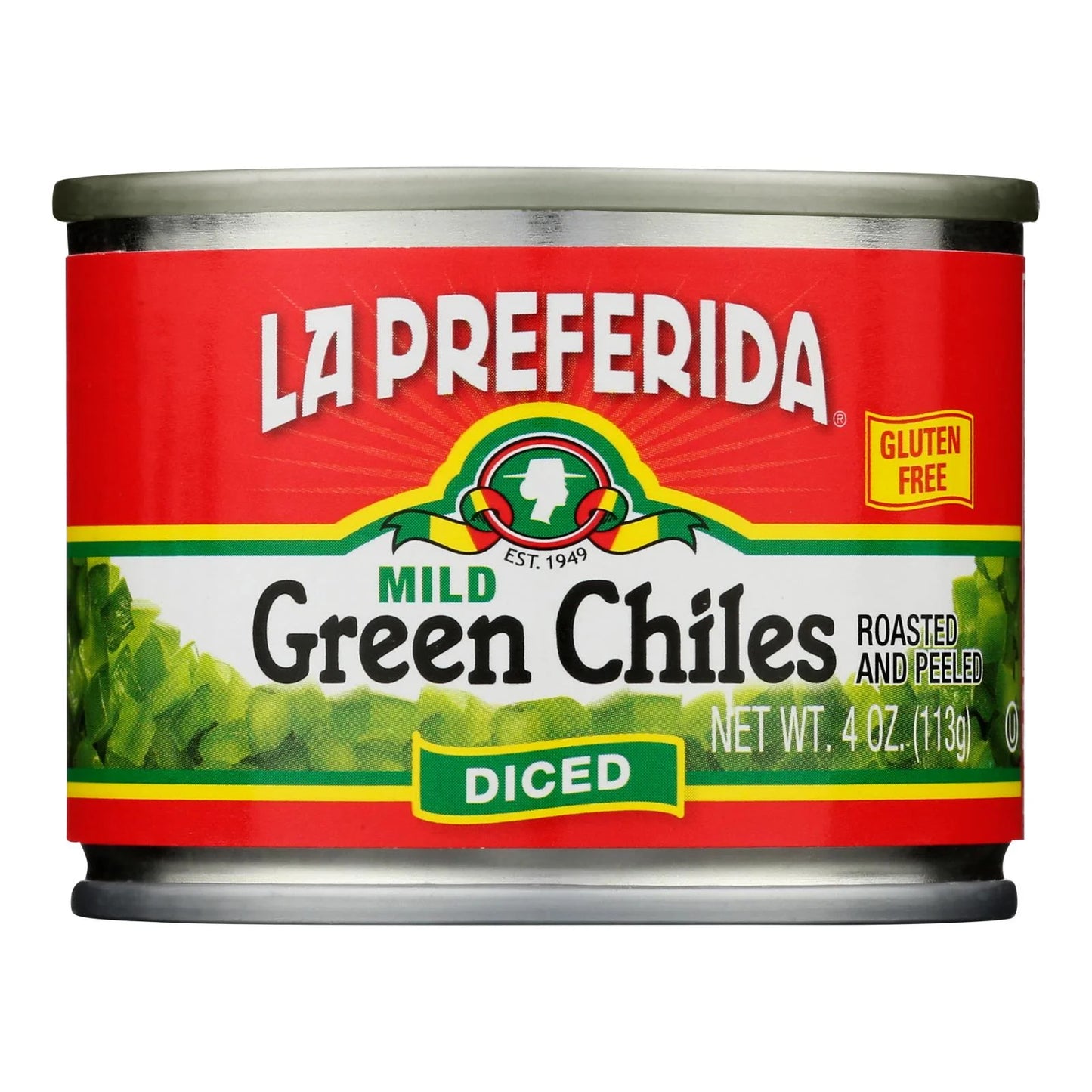 LA PREFERIDA CHILES VERDES EN TROZOS 24 LATAS DE 4 ONZAS (Precio Unit. $1.16)