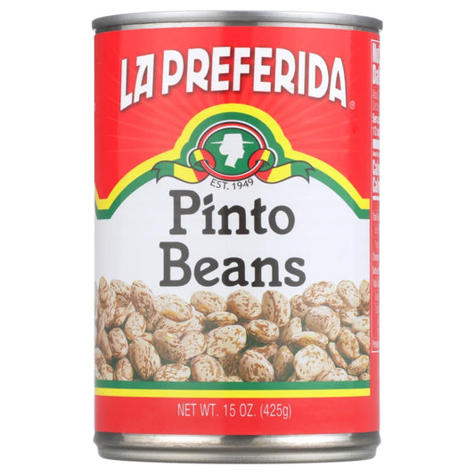 LA PREFERIDA FRIJOLES PINTOS EN AGUA Y SAL 6 LATAS DE 12 ONZAS (Precio Unit. $8.76)