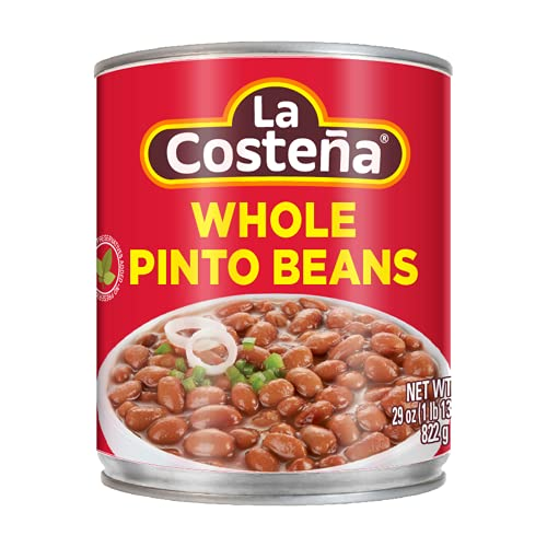 LA COSTEÑA FRIJOLES ENTEROS 12 LATAS DE 29 ONZAS (Precio Unit. $2.63)
