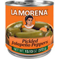 MORENA WHOLE JALAPENO 12 LATAS DE 13.13 ONZAS (Precio Unit. $1.81)