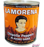 MORENA CHIPOTLE PEPPERS EN ADOBO SAUCE 12 LATAS DE 28.2 ONZAS (Precio Unit. $6.17)