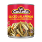 LA COSTEÑA SLICED JALAPENO 12 LATAS DE 28 ONZAS (Precio Unit. $2.99)