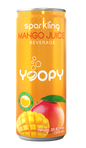 YOOPY SPARKLING MANGO WATER 1 CAJA DE 12 LATAS CADA LATA DE 10.86 OZ